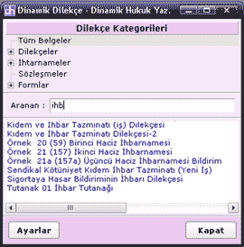 Dinamik Dilekçe 1.1